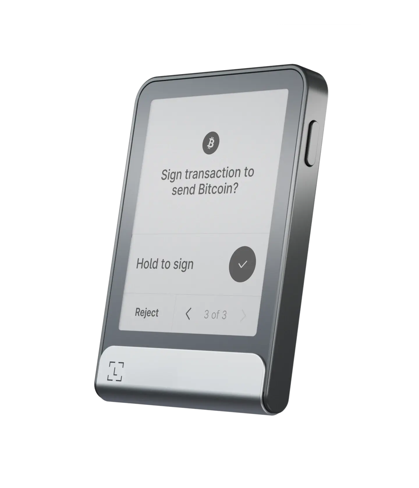 Ledger Flex 彩色触控屏硬件钱包产品图